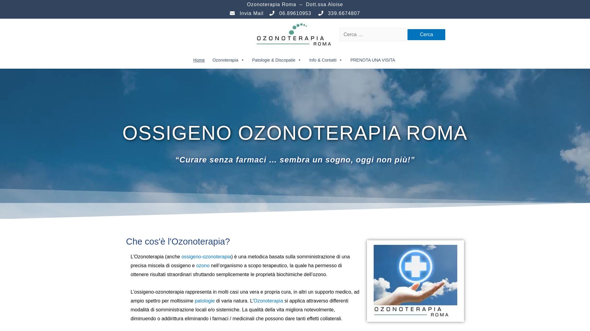 Estado web ozonoterapiaroma.it está   ONLINE