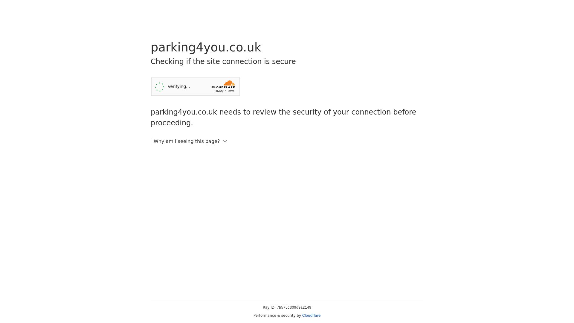 Estado web parking4you.co.uk está   ONLINE