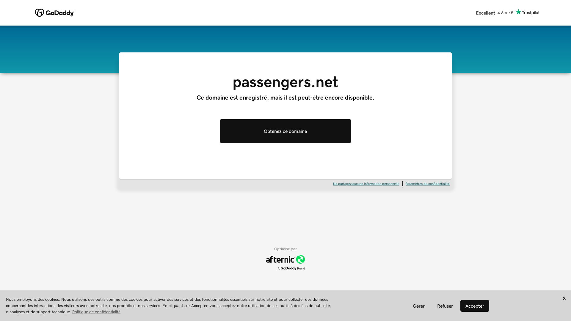 Estado web passengers.net está   ONLINE