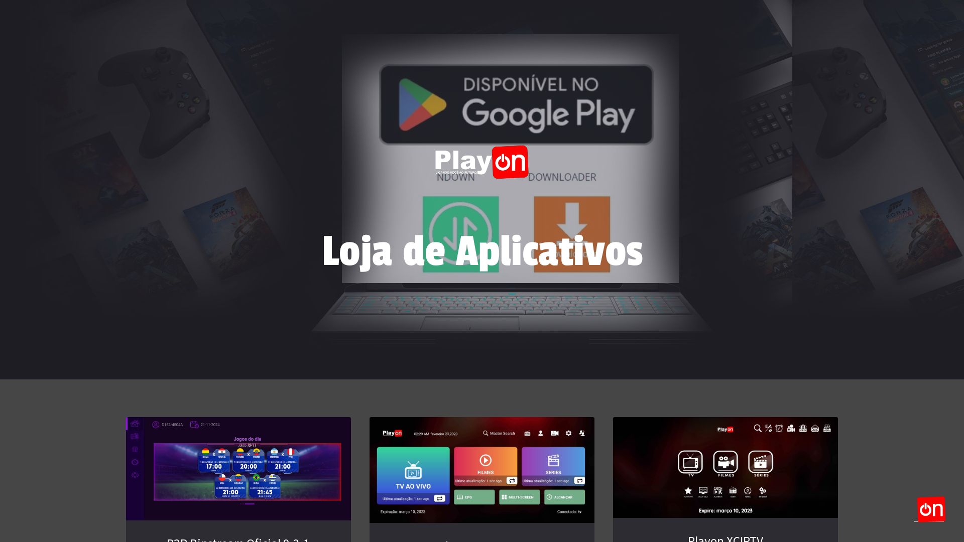 Estado web playontv.shop está   ONLINE