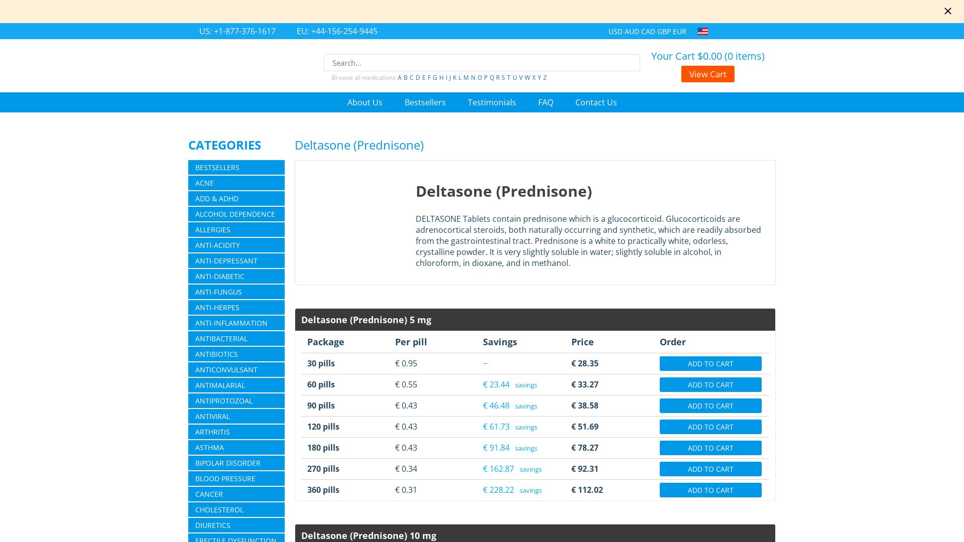Estado web prednimeds.com está   ONLINE