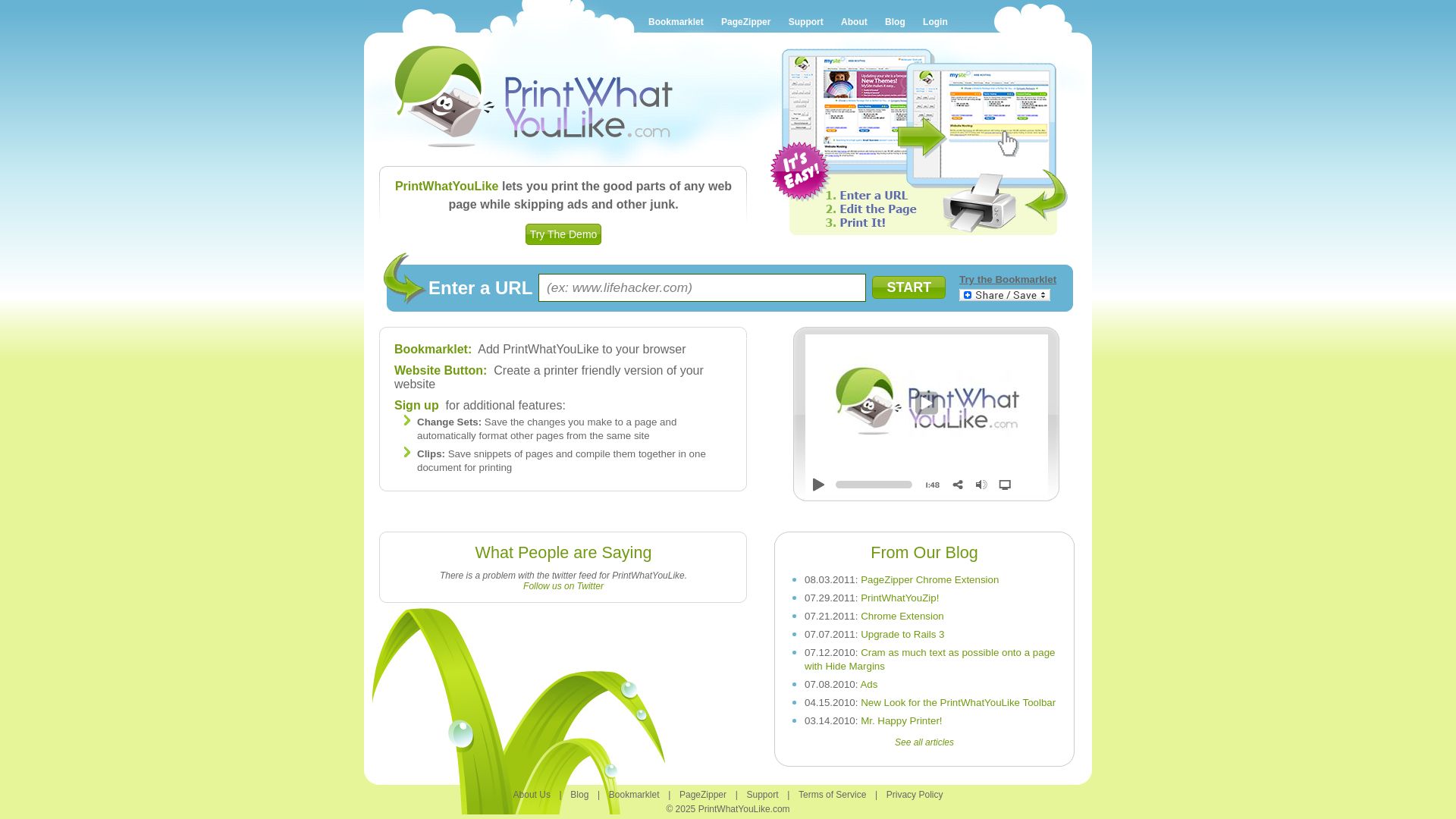 Estado web printwhatyoulike.com está   ONLINE