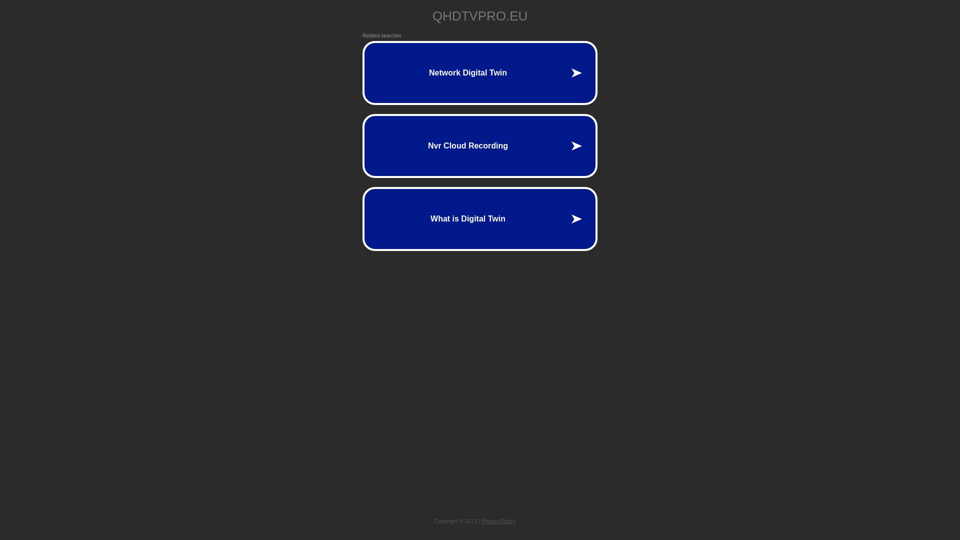 Estado web qhdtvpro.eu está   ONLINE