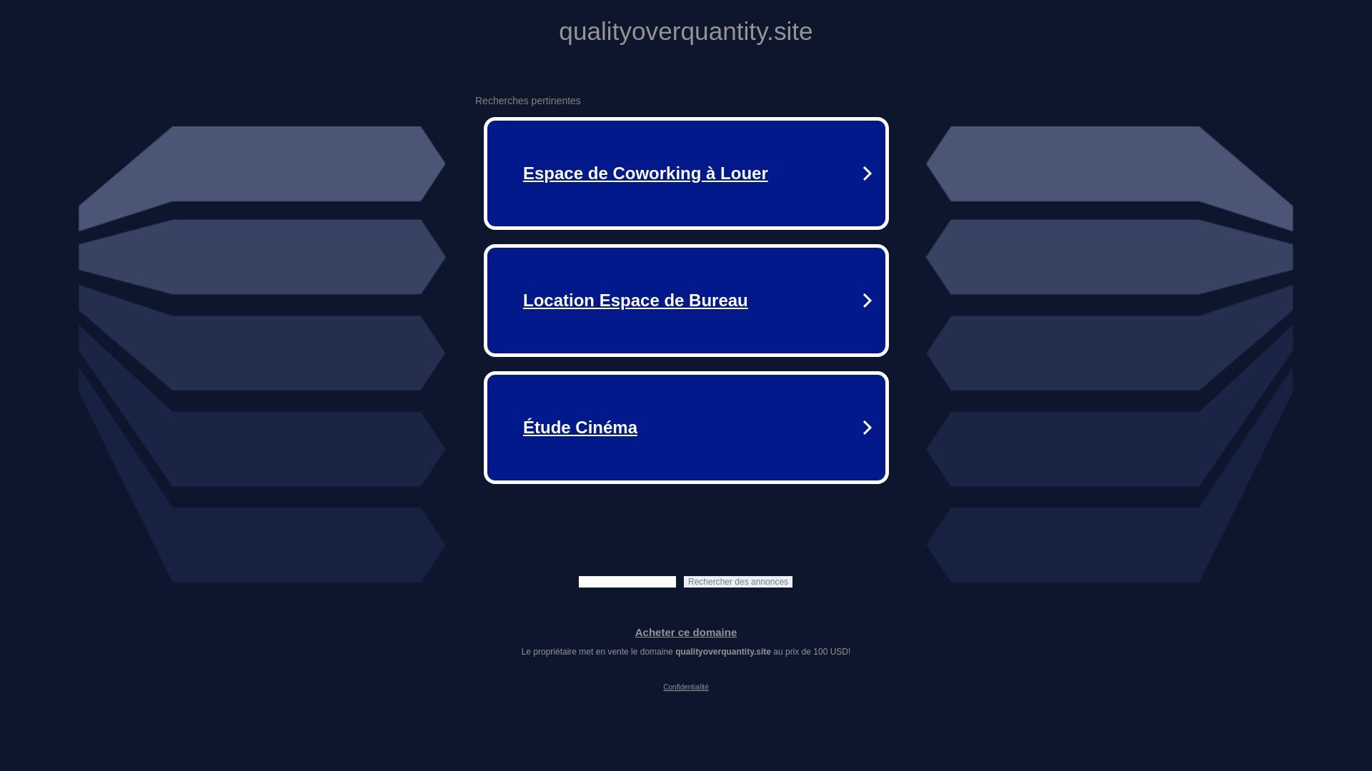 Estado web qualityoverquantity.site está   ONLINE