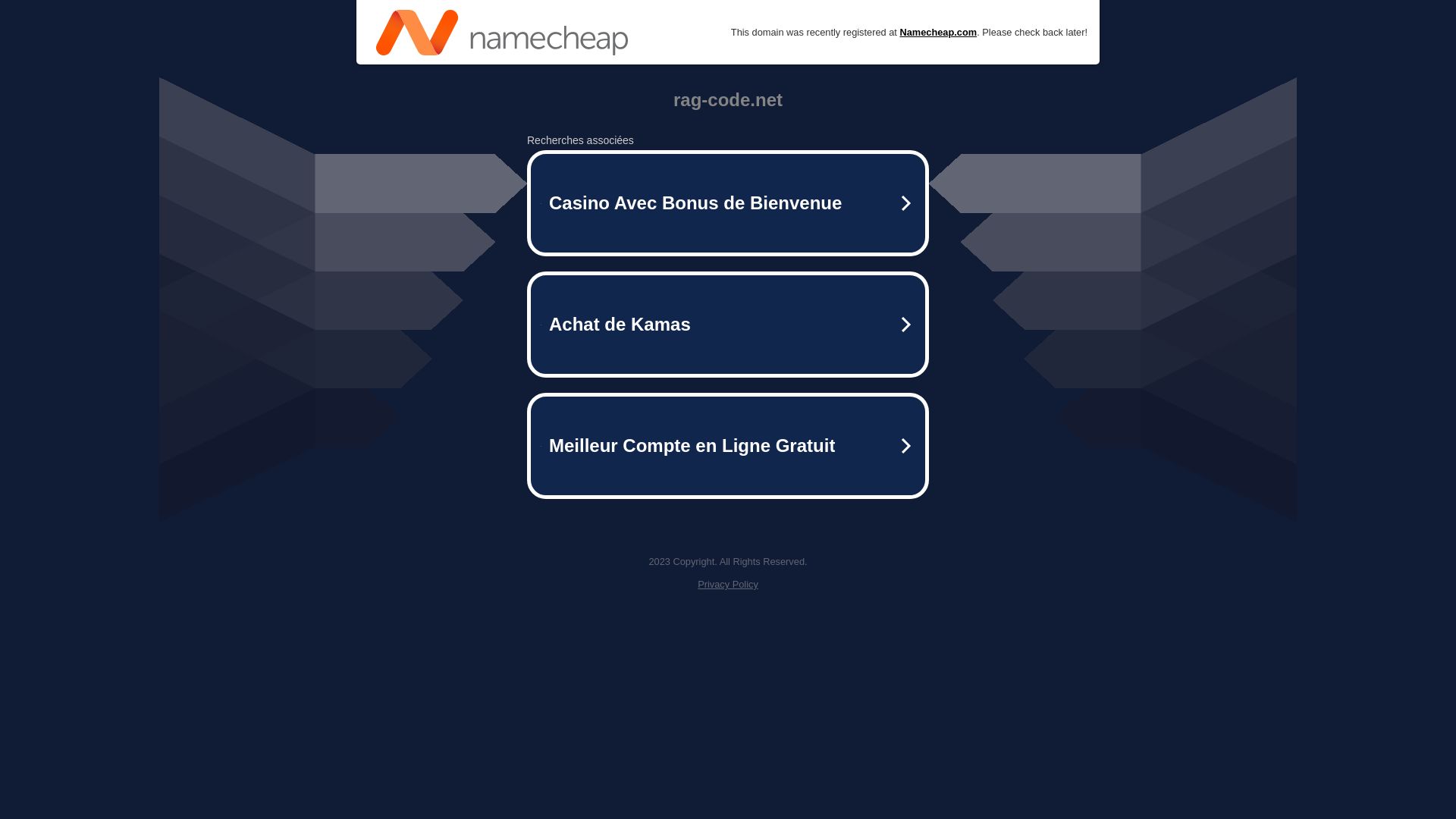 Estado web rag-code.net está   ONLINE