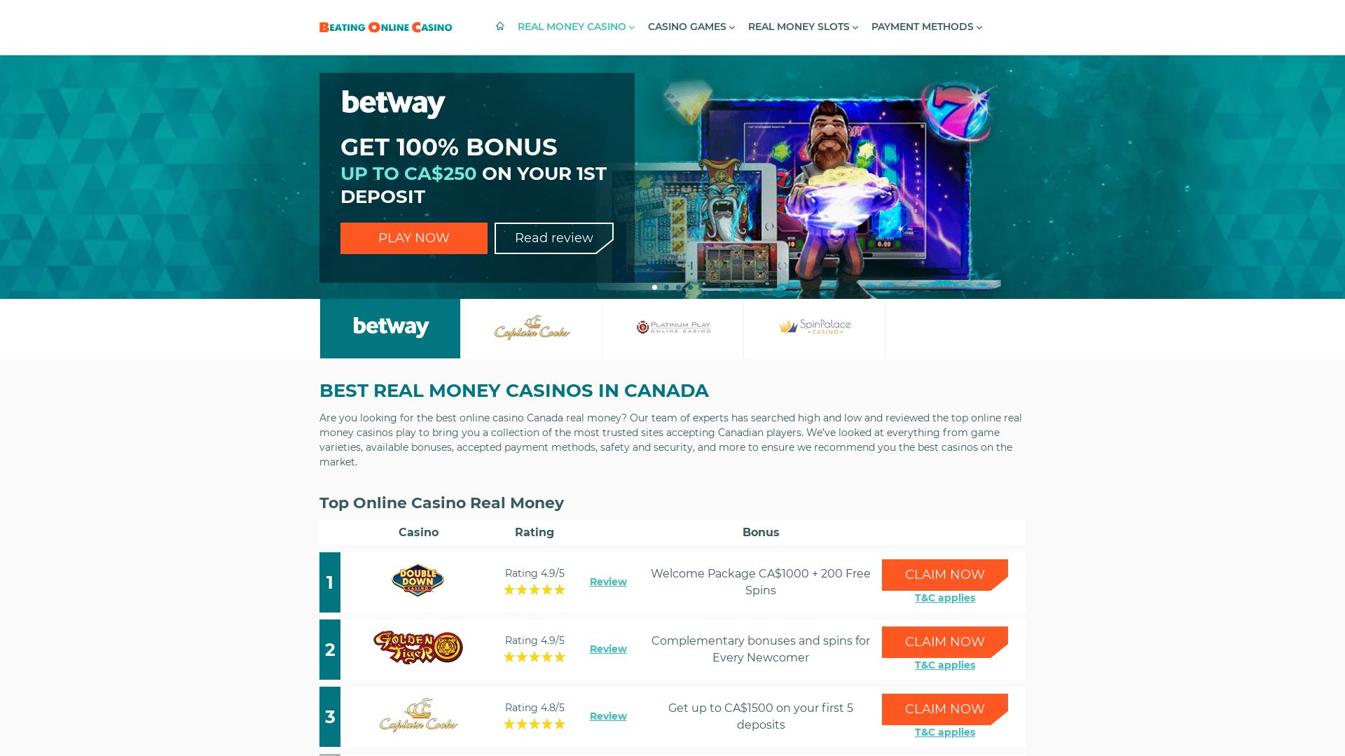 Estado web real-money-casino.ca está   ONLINE