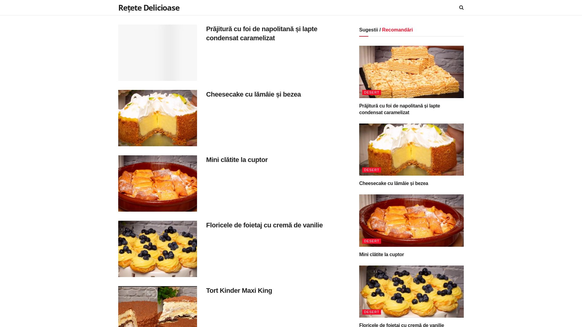 Estado web retete-delicioase.ro está   ONLINE