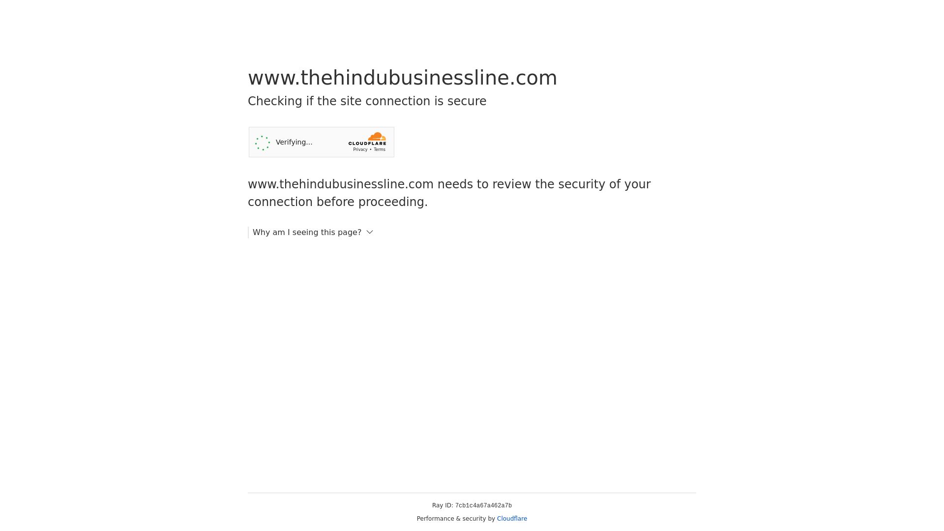 Estado web thehindubusinessline.com está   ONLINE