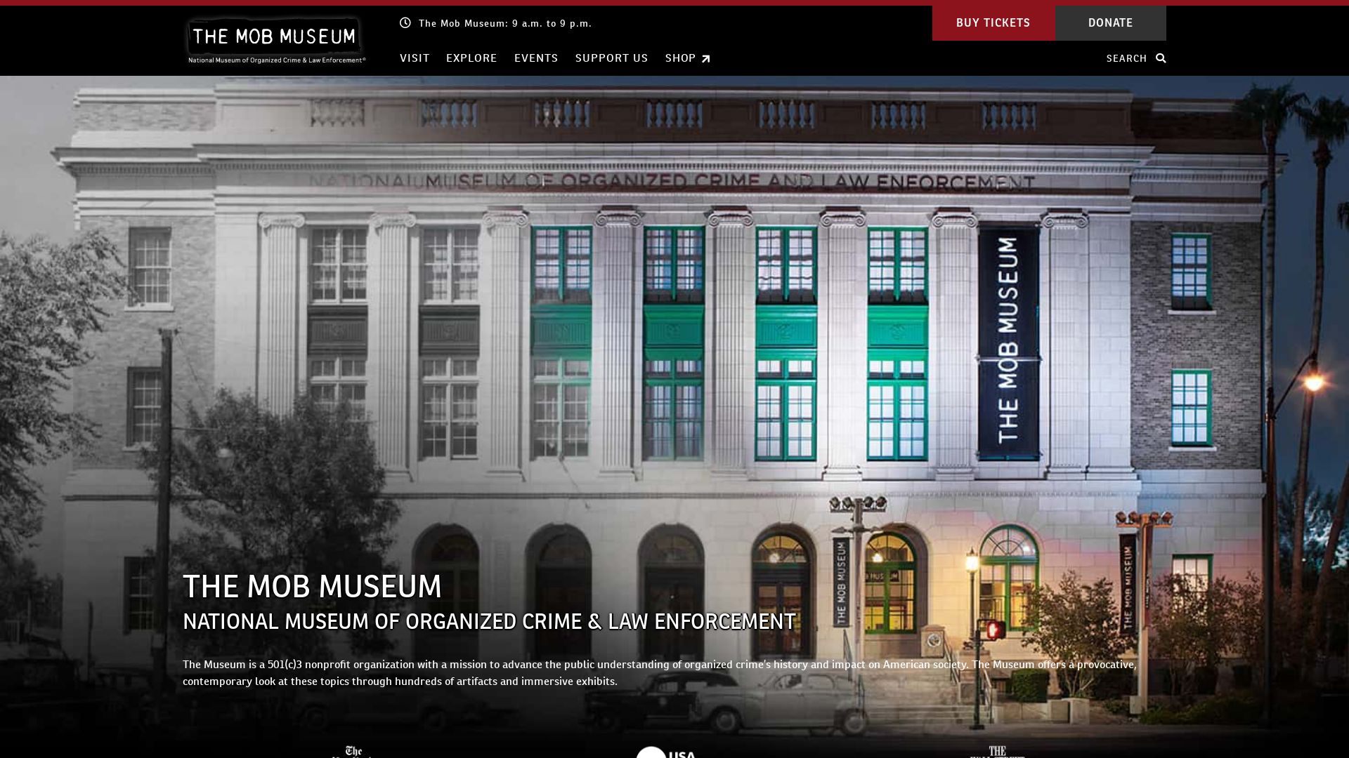 Estado web themobmuseum.org está   ONLINE