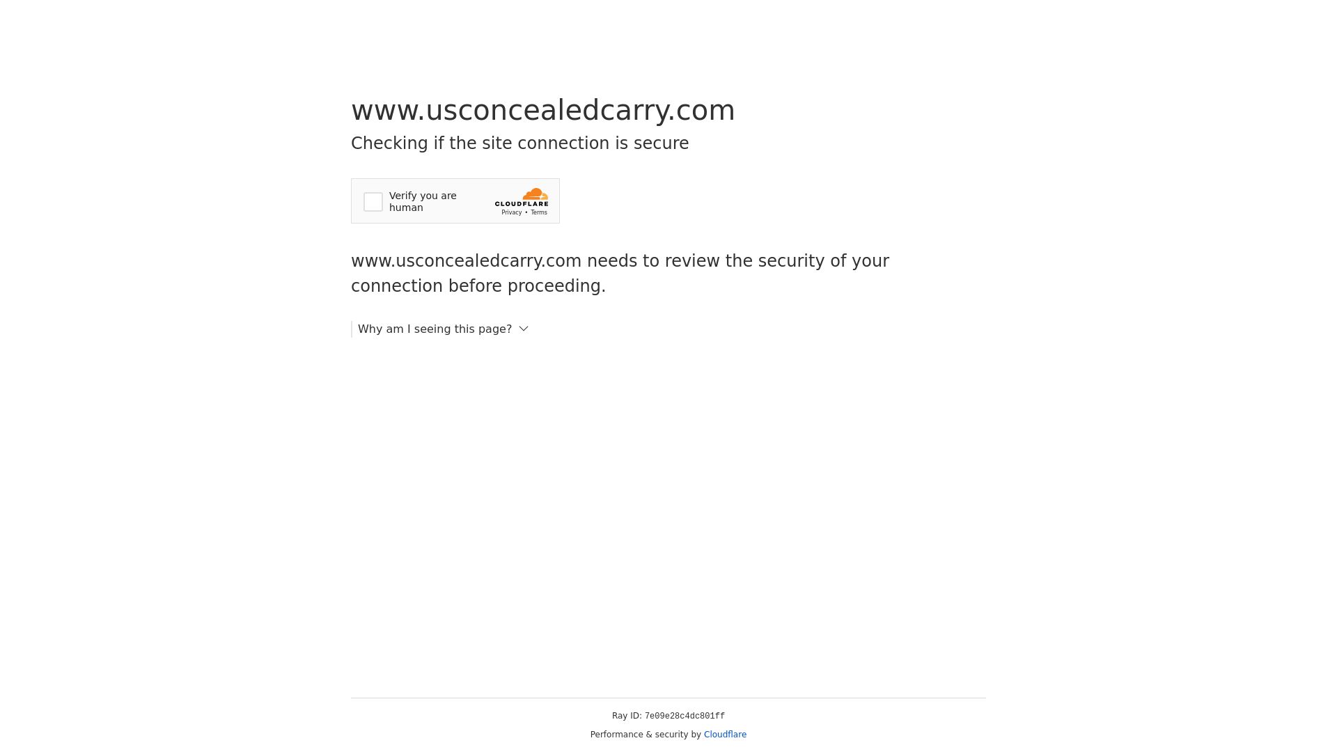 Estado web usconcealedcarry.com está   ONLINE
