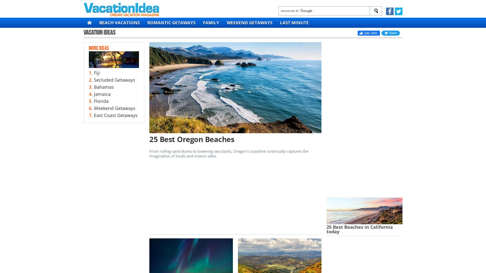 Estado web vacationidea.com está   ONLINE