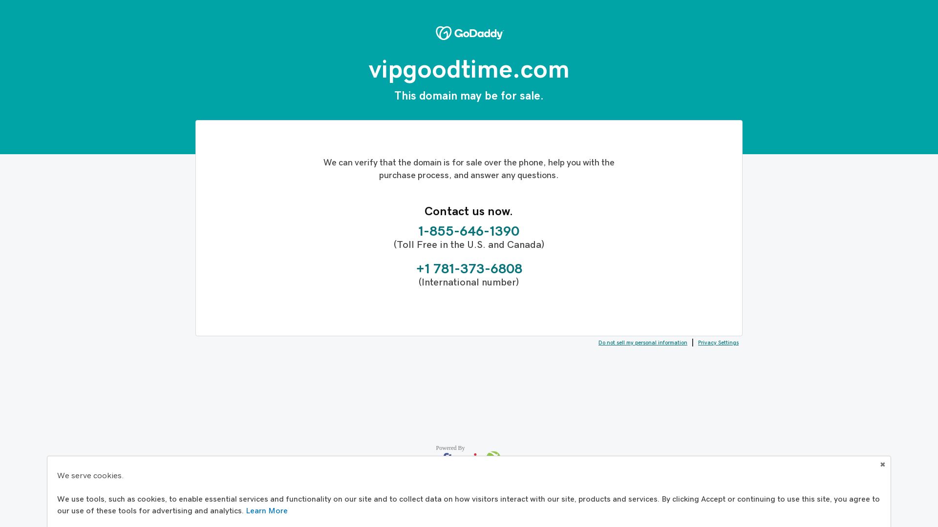 Estado web vipgoodtime.com está   ONLINE
