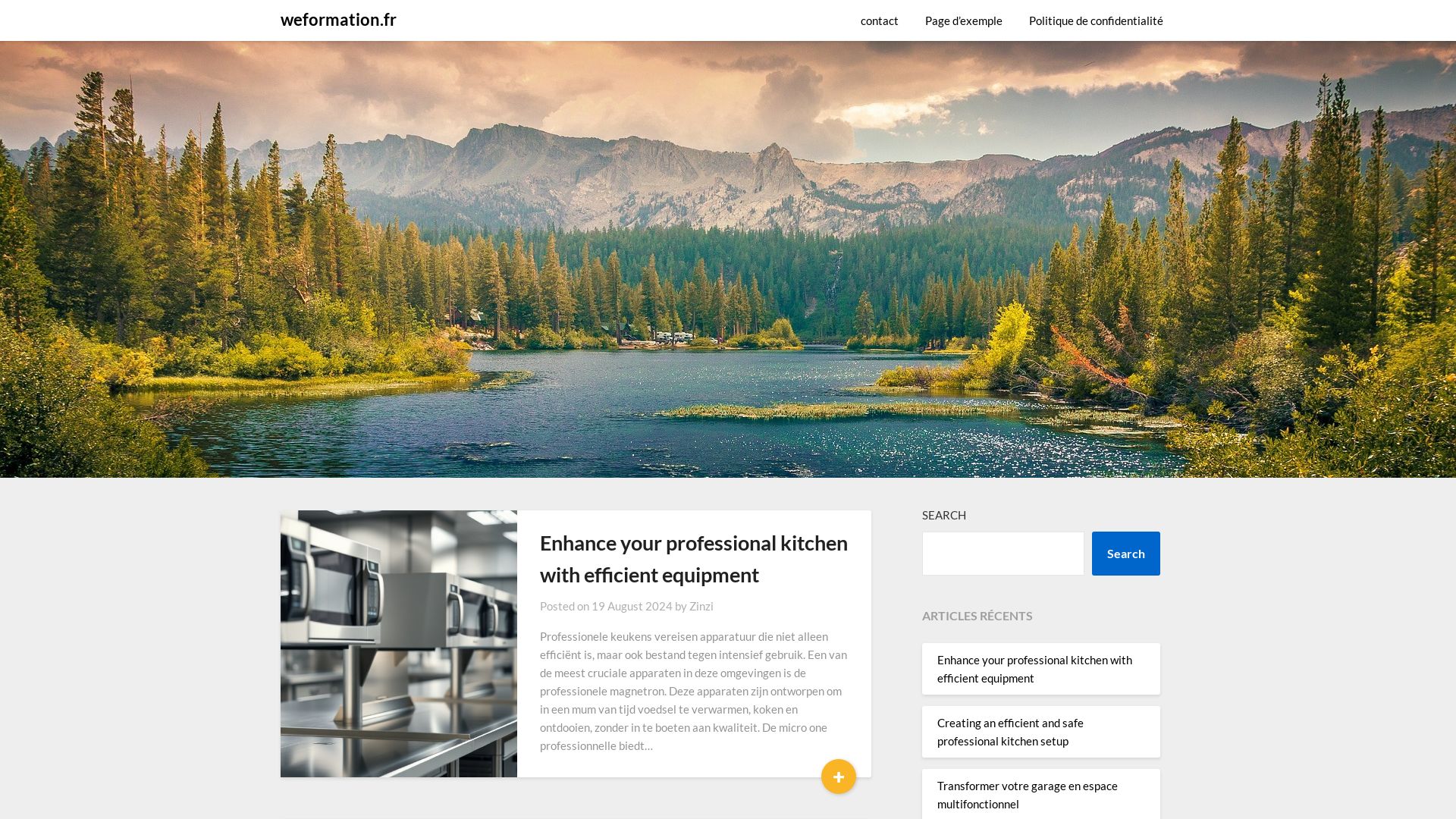 Estado web weformation.fr está   ONLINE