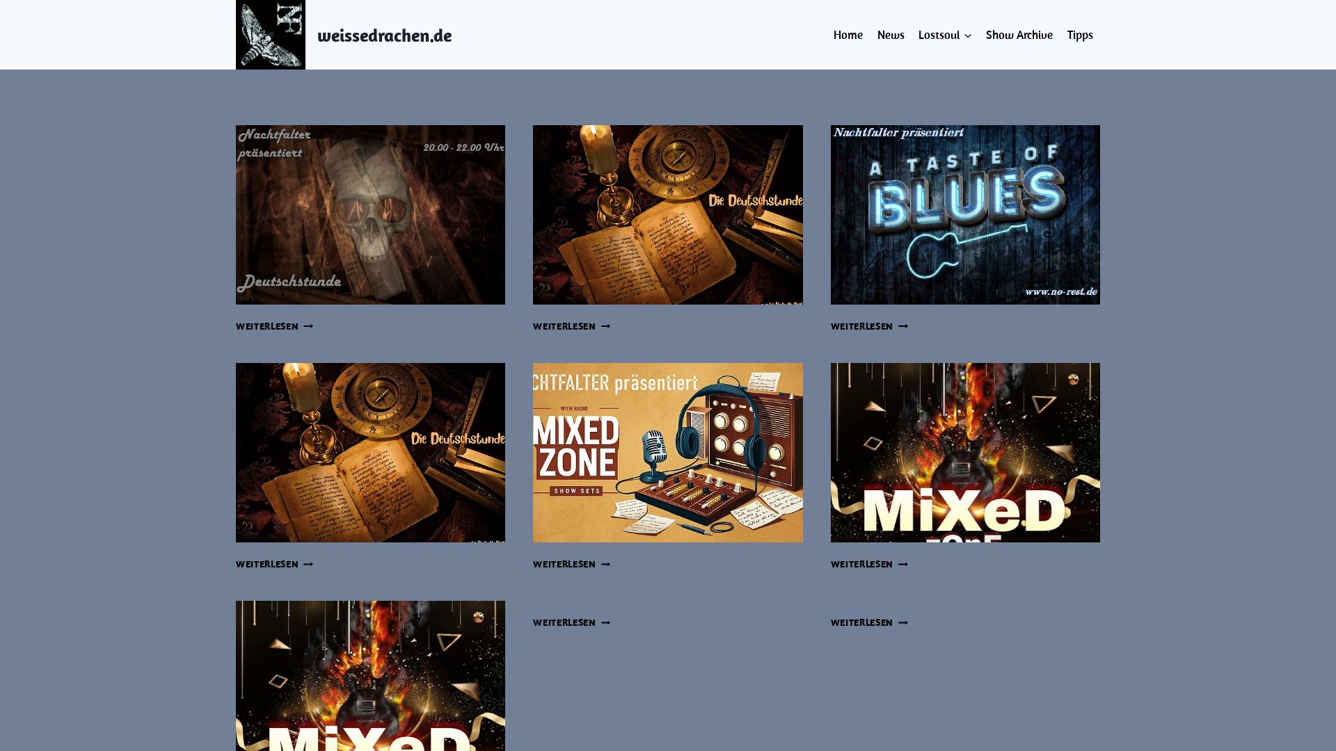 Estado web weissedrachen.de está   ONLINE