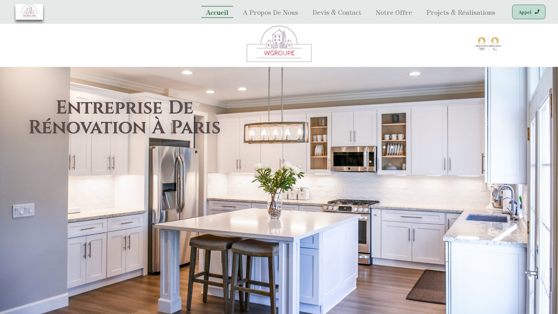 Estado web wgroupe.fr está   ONLINE