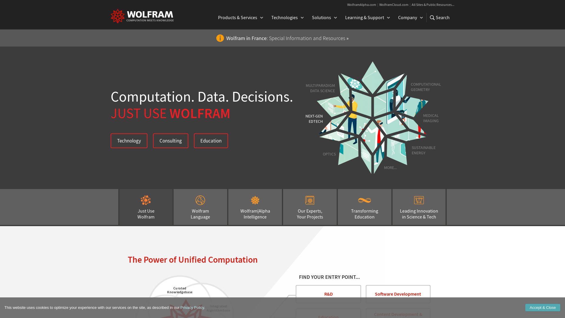 Estado web wolfram.com está   ONLINE
