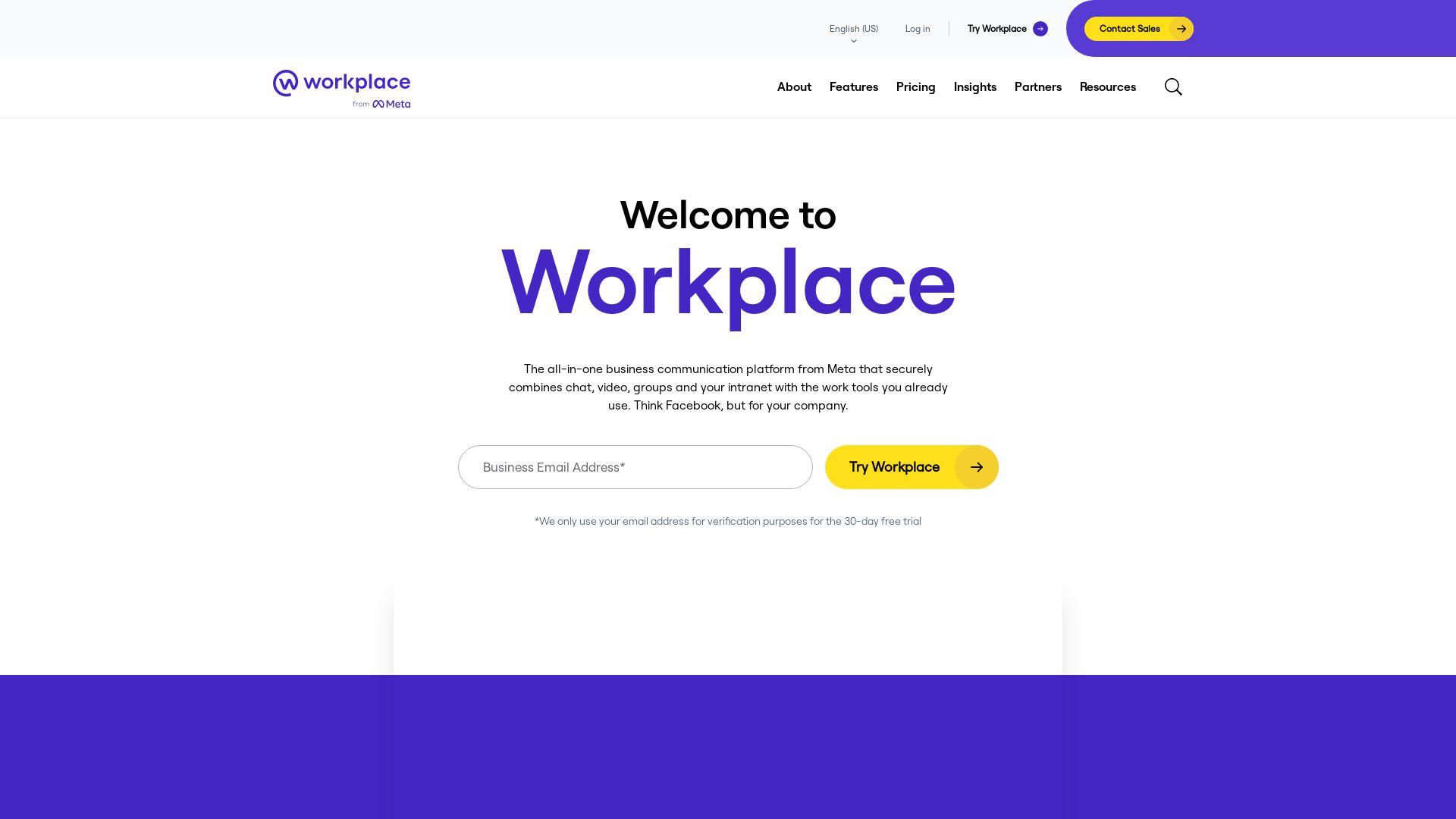 Estado web workplace.com está   ONLINE