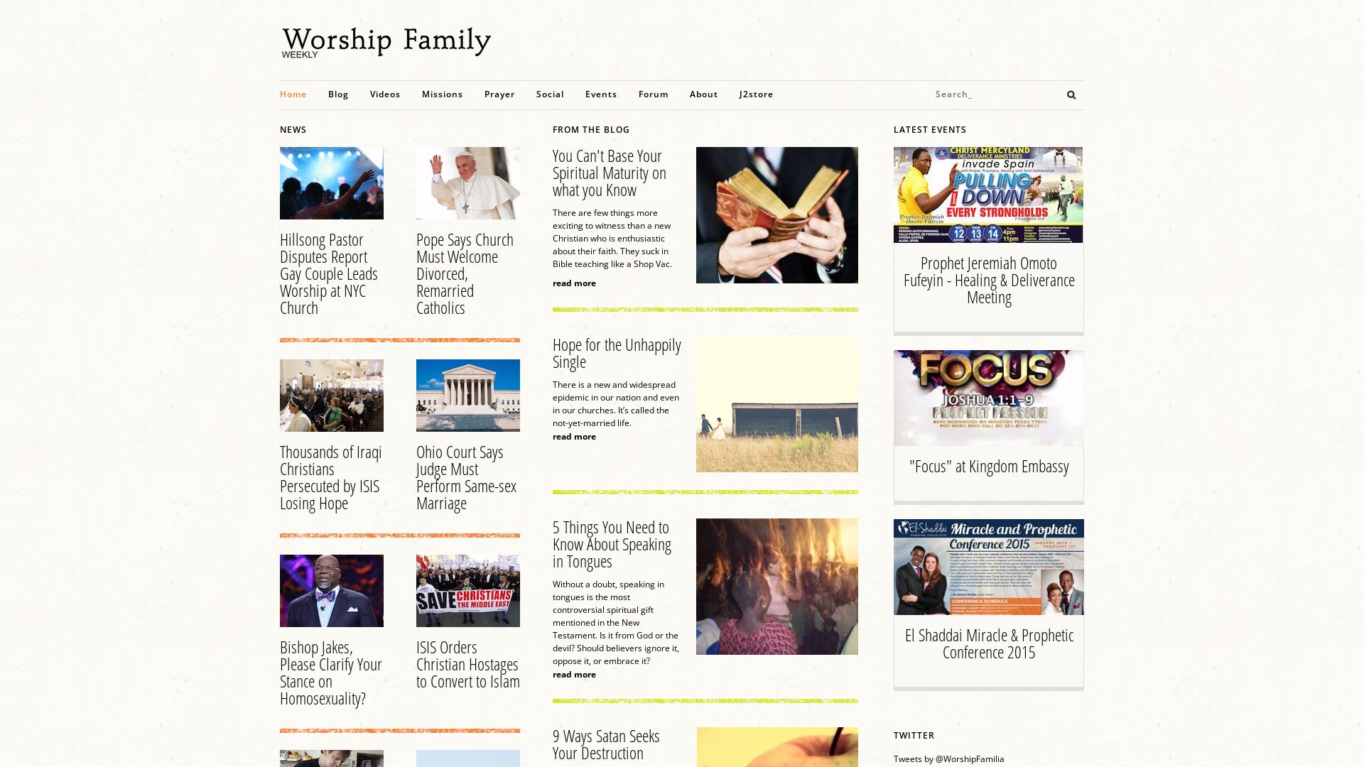 Estado web worshipfamily.org está   ONLINE