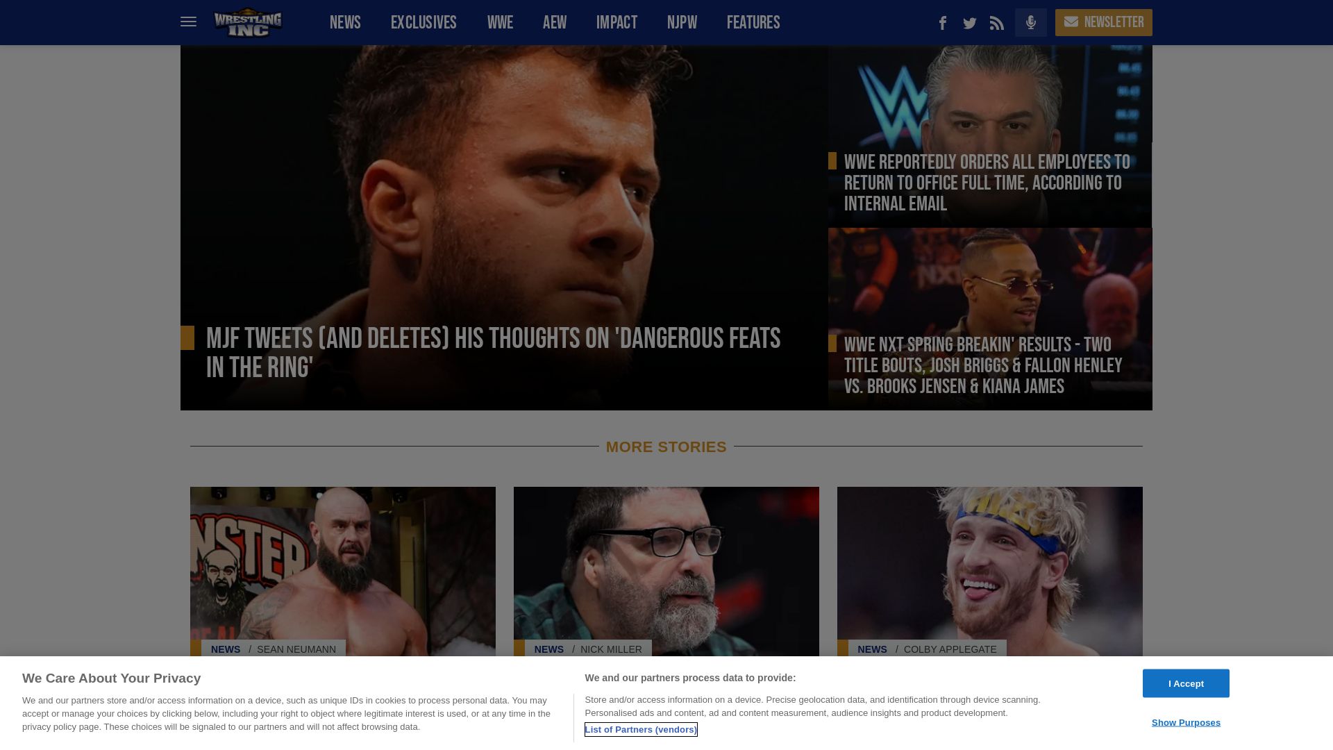 Estado web wrestlinginc.com está   ONLINE