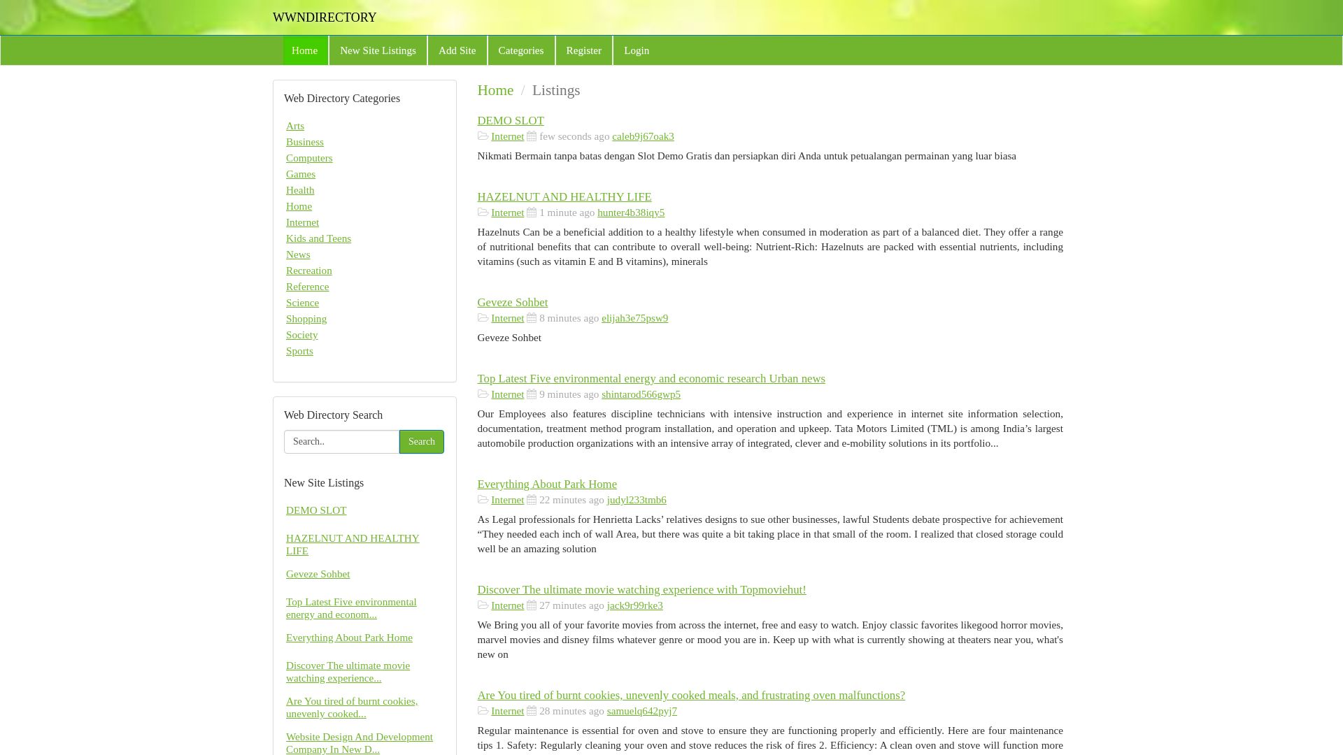 Estado web wwndirectory.com está   ONLINE