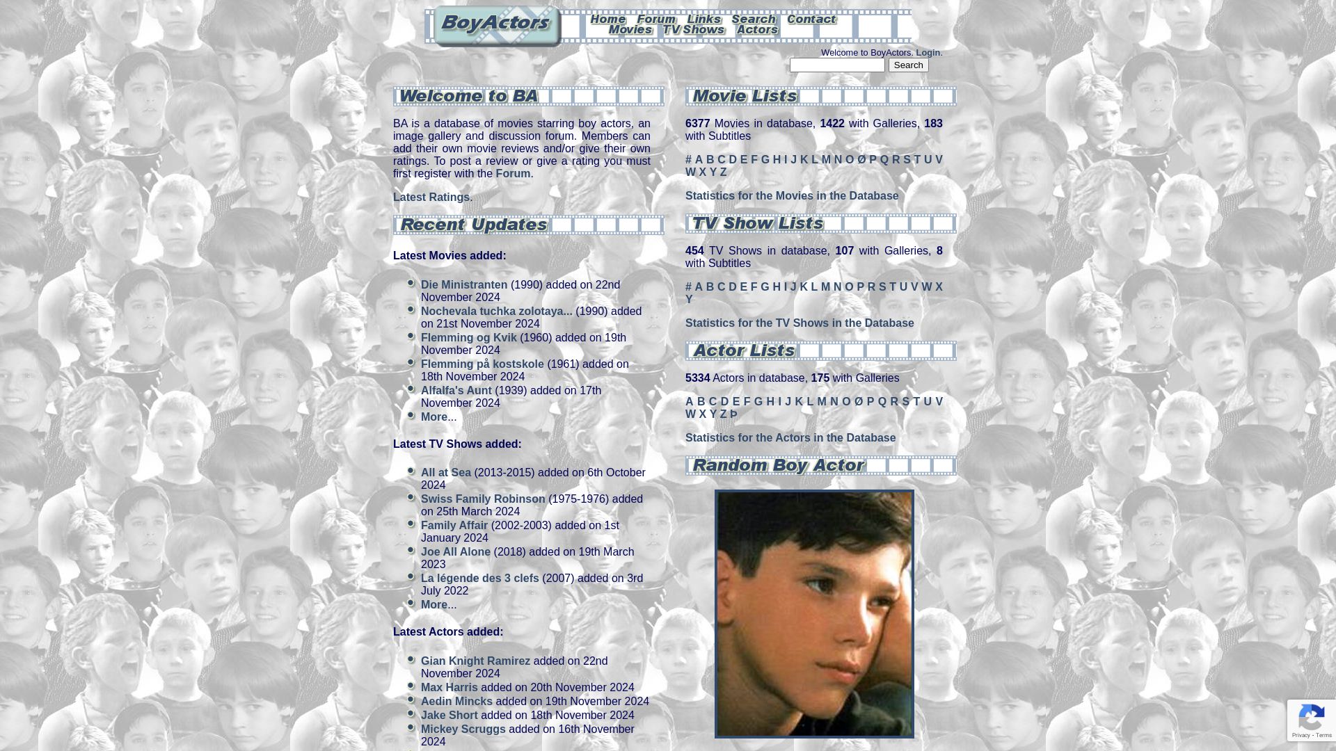 Estado web www.boyactors.org.uk está   ONLINE