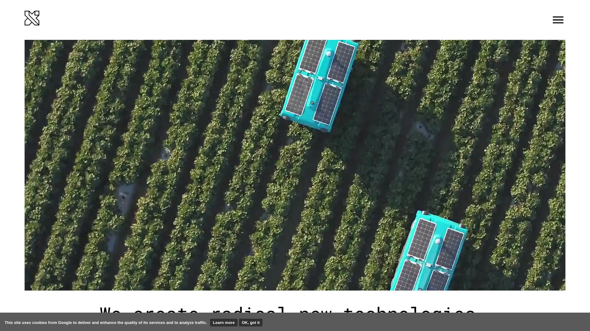 Estado web x.company está   ONLINE