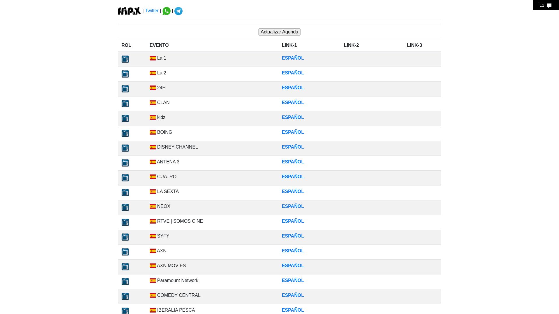 Estado web flipax.es está   ONLINE