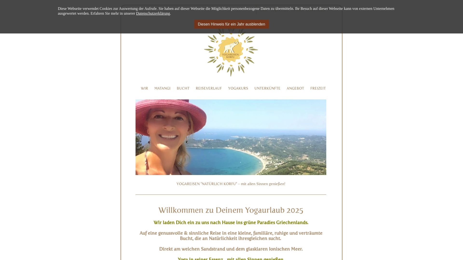 Estado web yogareisen-korfu.de está   ONLINE