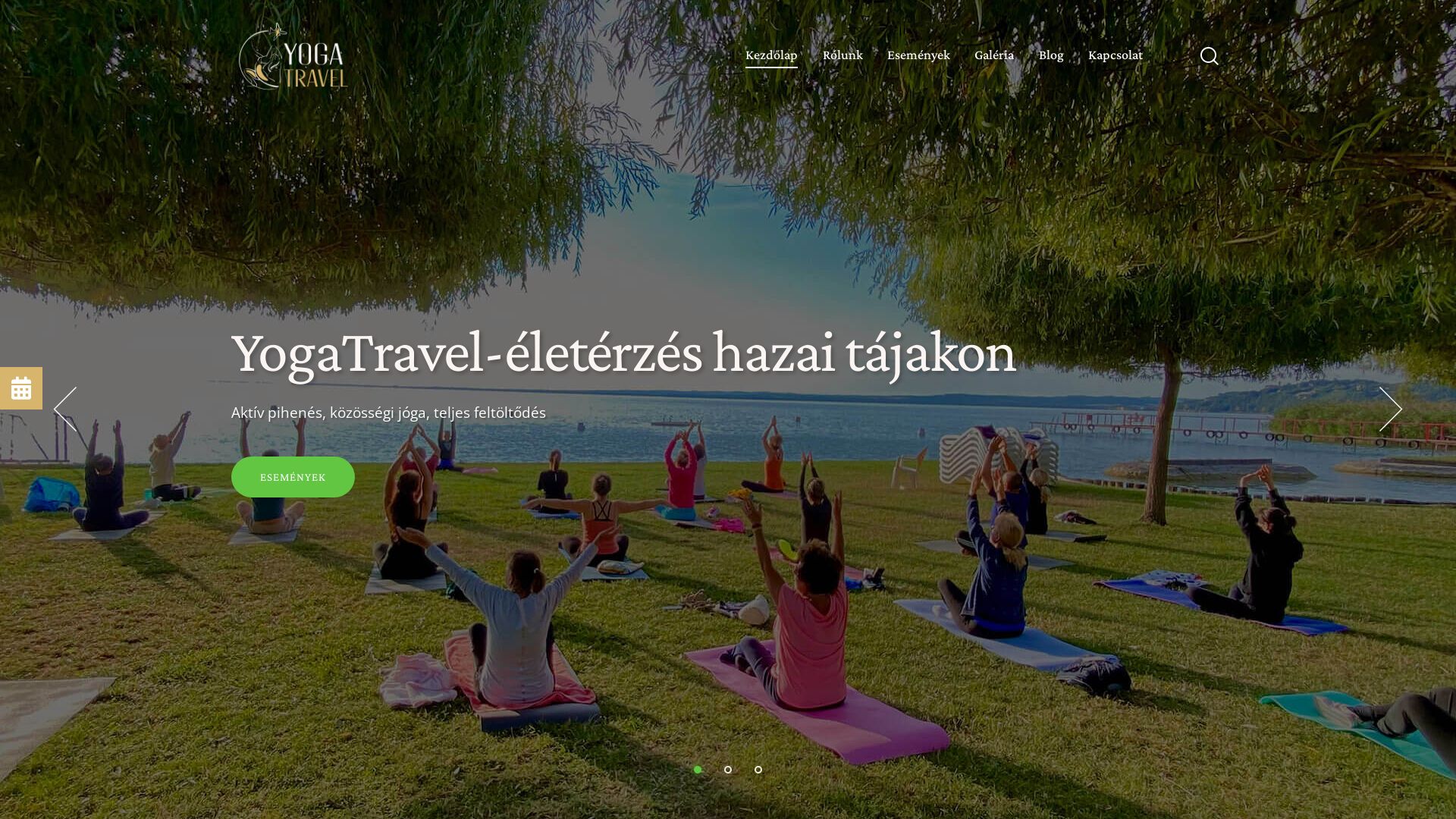 Estado web yogatravel.hu está   ONLINE
