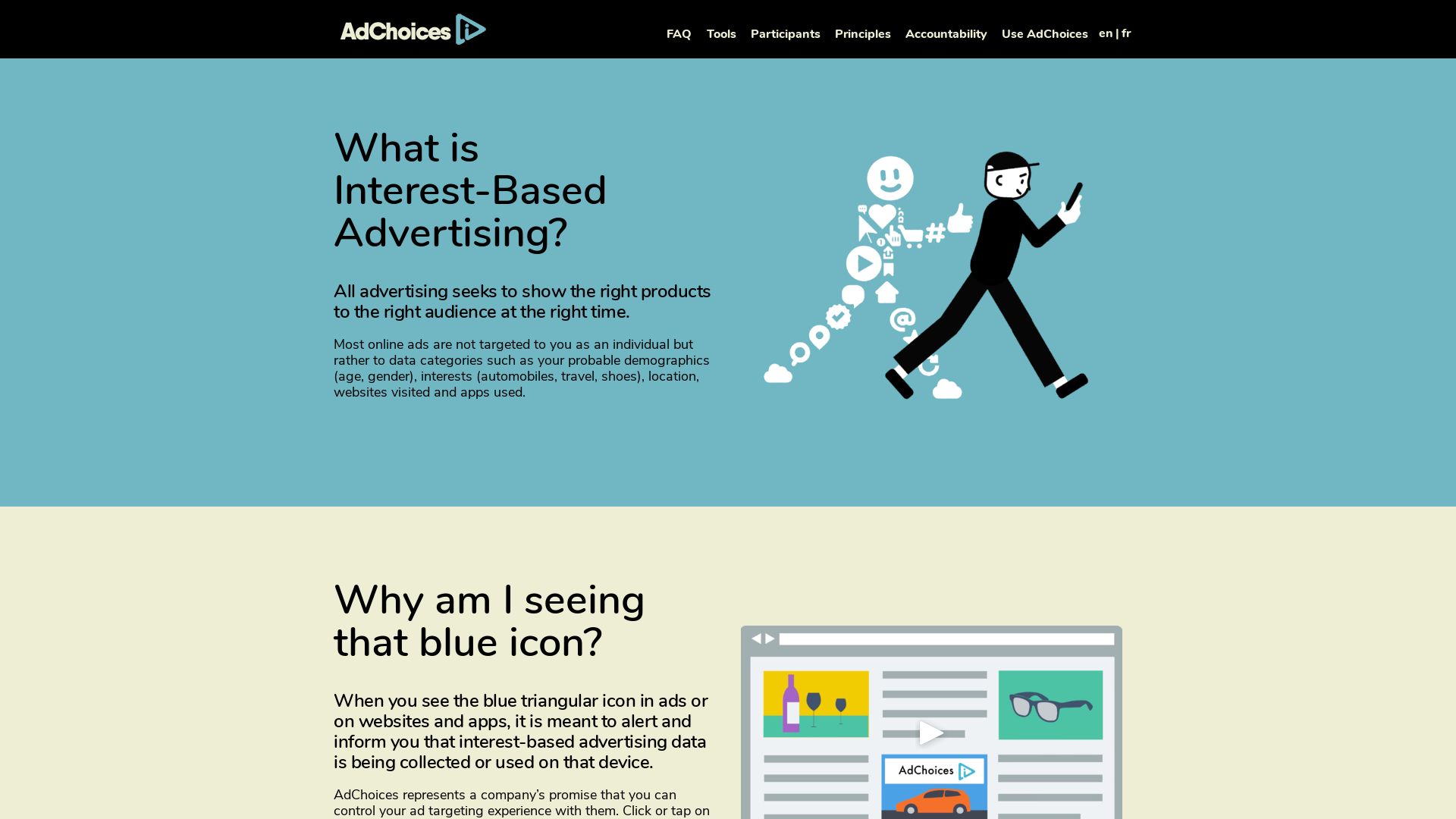 Estado web youradchoices.ca está   ONLINE