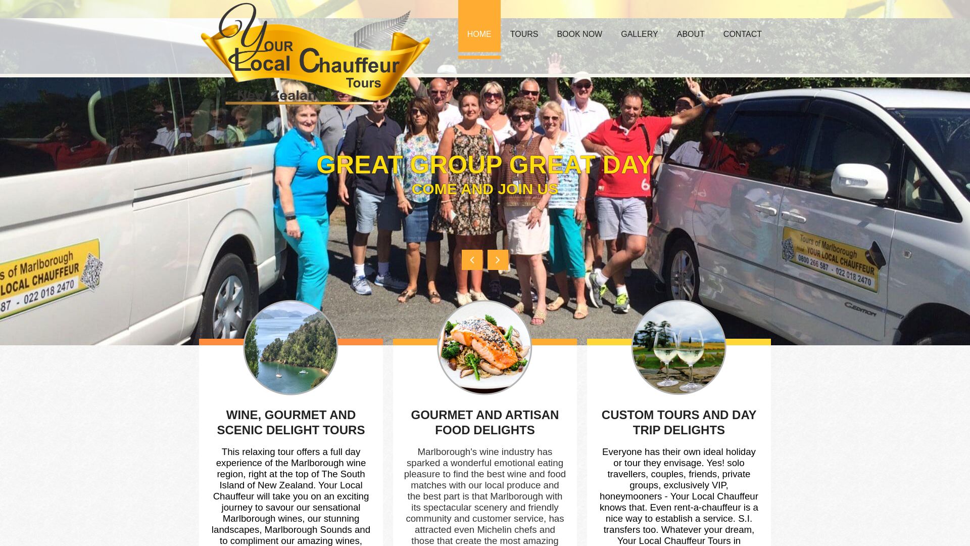 Estado web yourlocalchauffeur.co.nz está   ONLINE