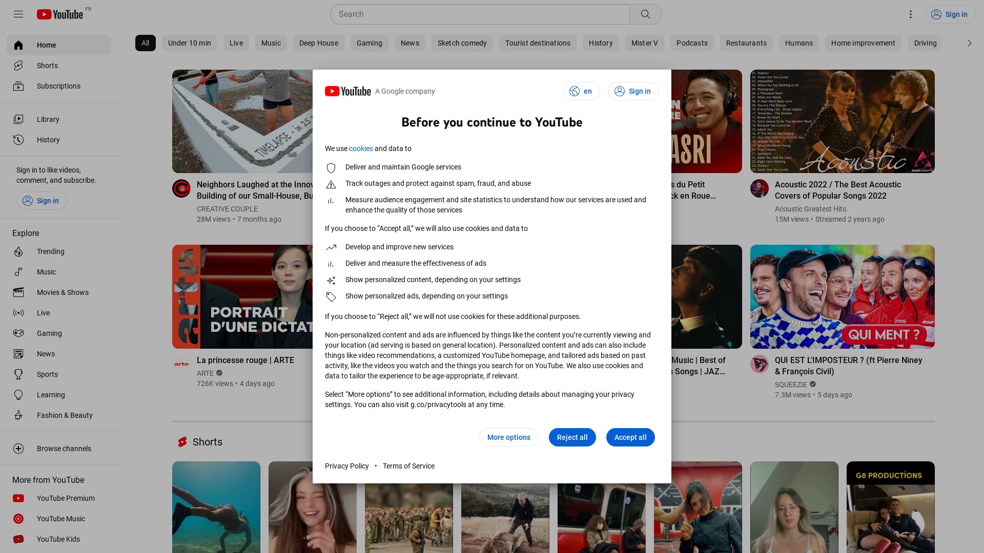 Estado web youtu.be está   ONLINE